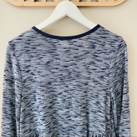 Altar'd State Long Sleeve Top Blue Sz Small - Picture 7 of 9